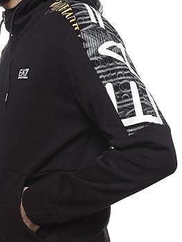 Amazon.co.jp: (Emporio Armani EA7 Logo Switching Full Zip